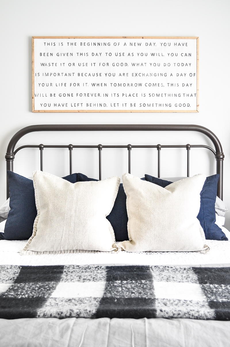 Master Bedroom Weekend Makeover