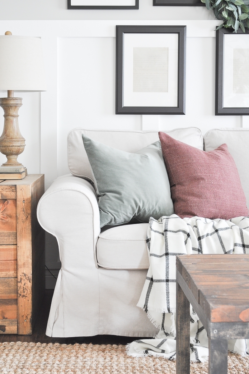 Fall Living Room - Little Glass Jar