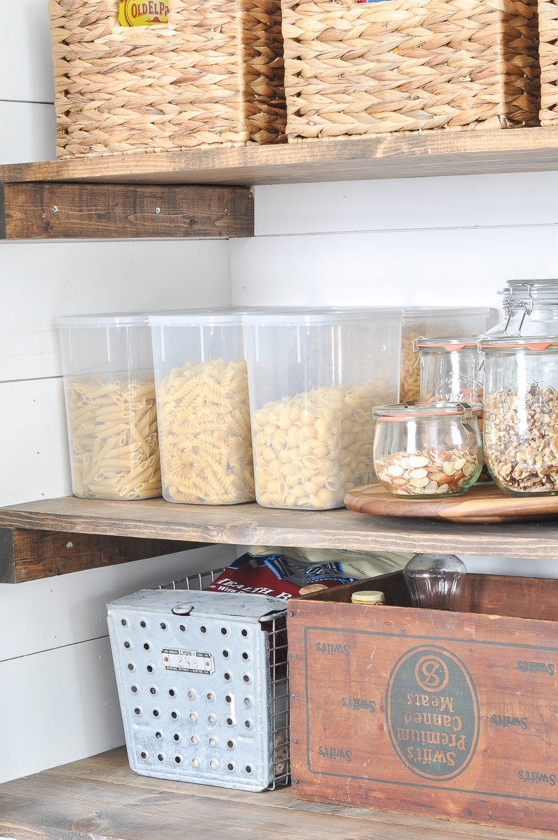 Farmhouse Organizing Storage Bins for Pantry – All About Tidy