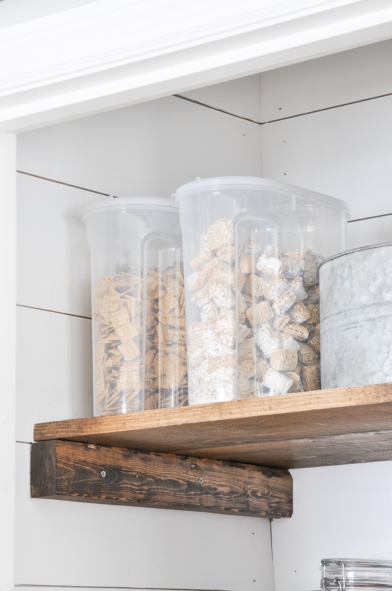 Pantry Organization with Mason Jars - Farmhouse on Boone