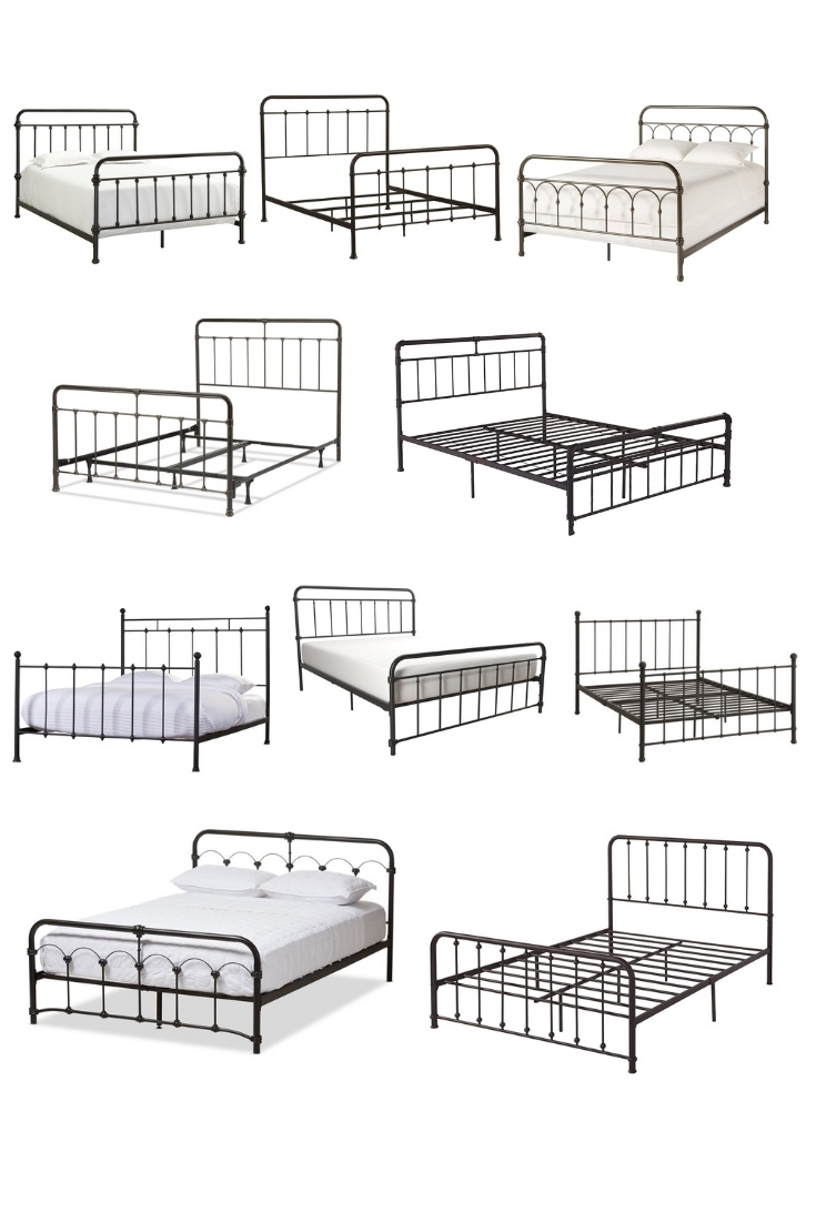 10 Antique Inspired Metal Beds