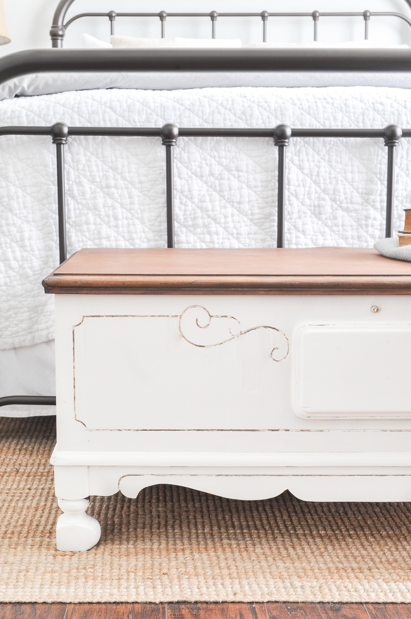 Vintage Cedar Chest Makeover