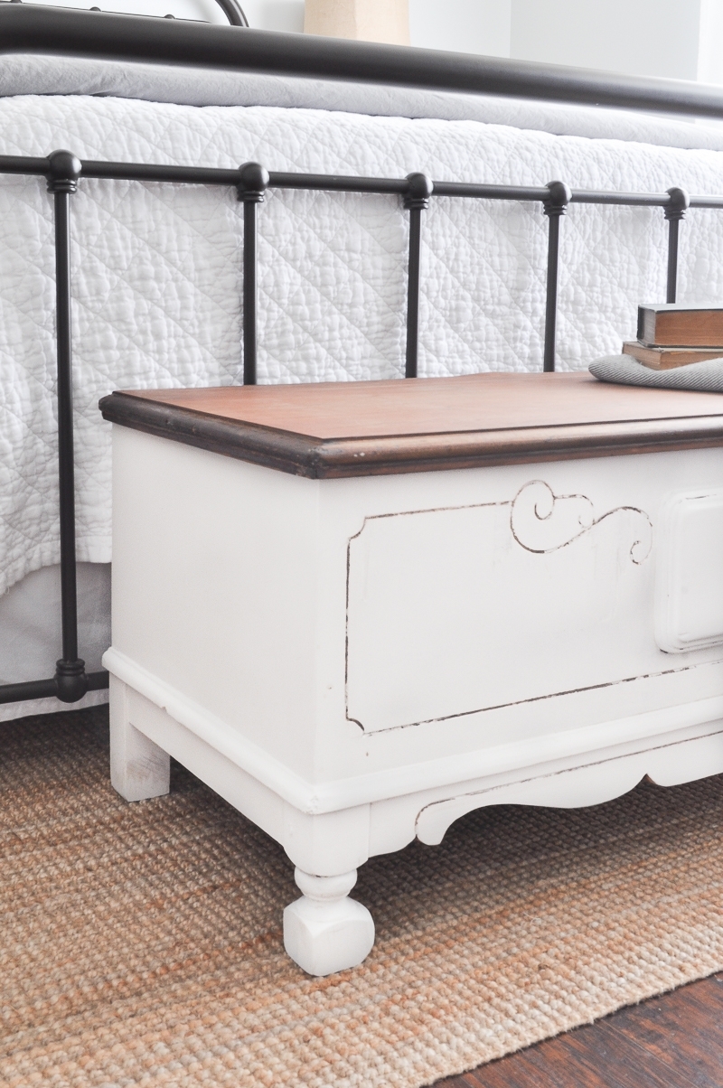 Vintage Cedar Chest Makeover