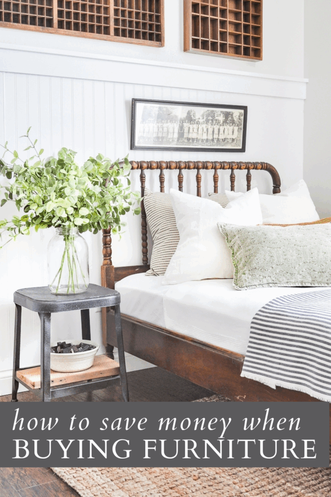 How to Save Money When Buying Furniture | Little Glass Jar