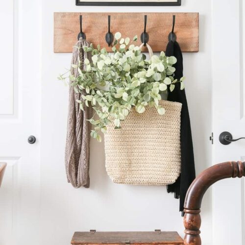 Guest Bedroom Vintage Refresh Little Glass Jar