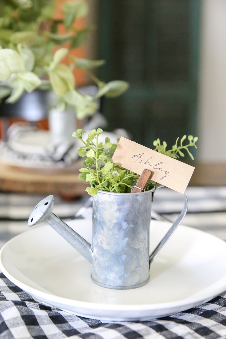 Three Spring Tablescape Place Card Ideas