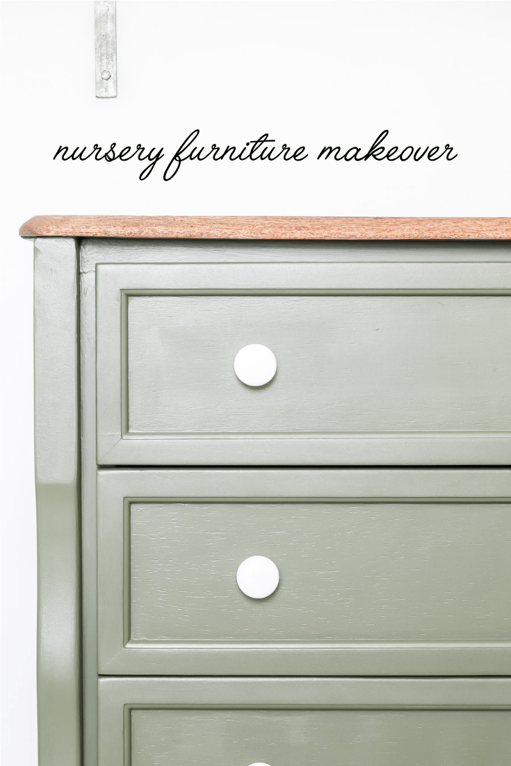 nursery furniture makeover