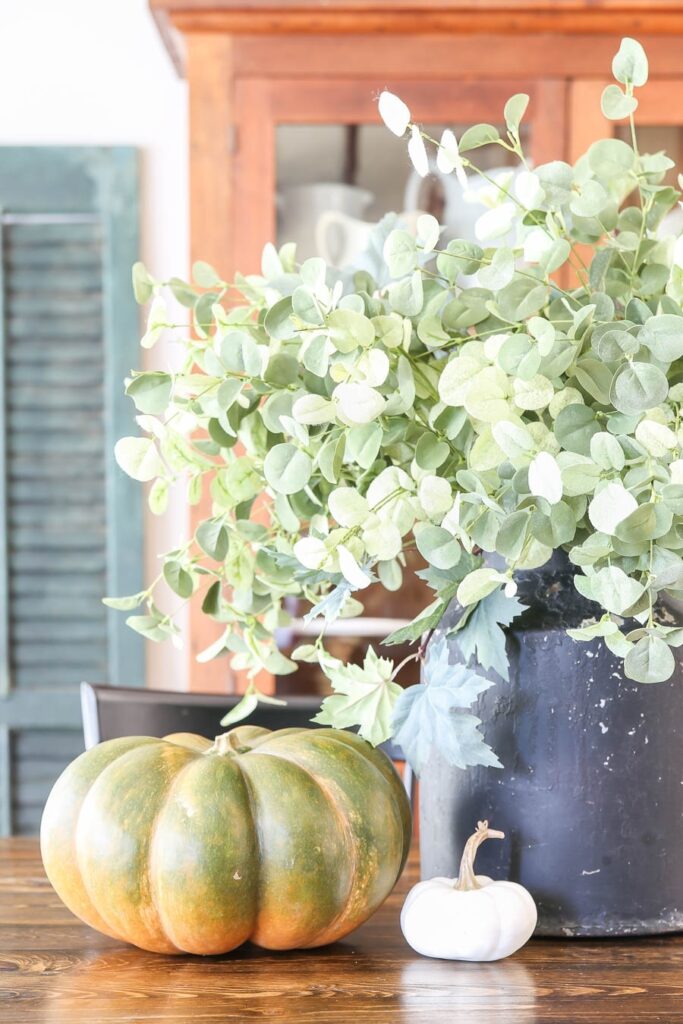 Simple Fall Dining Room | Little Glass Jar