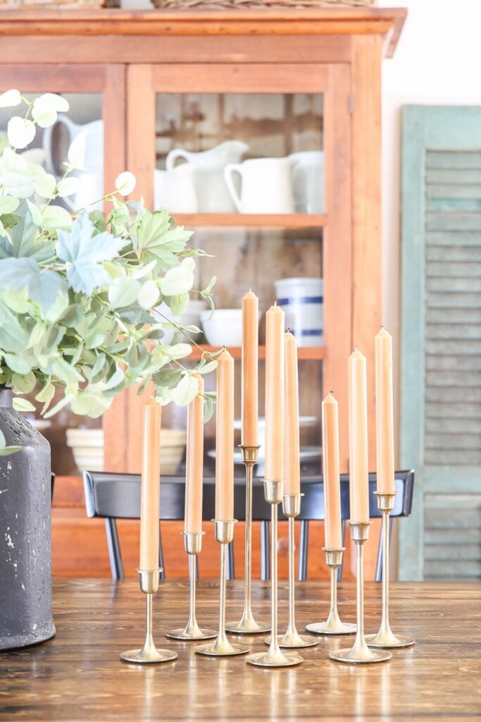 Simple Fall Dining Room | Little Glass Jar