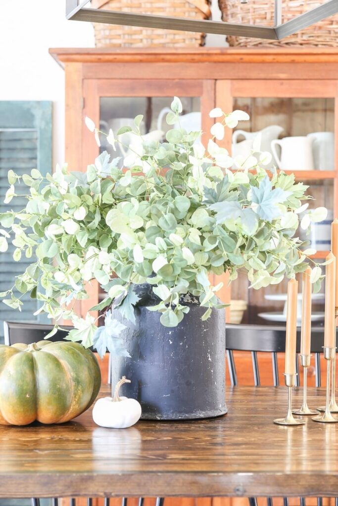 Simple Fall Dining Room | Little Glass Jar