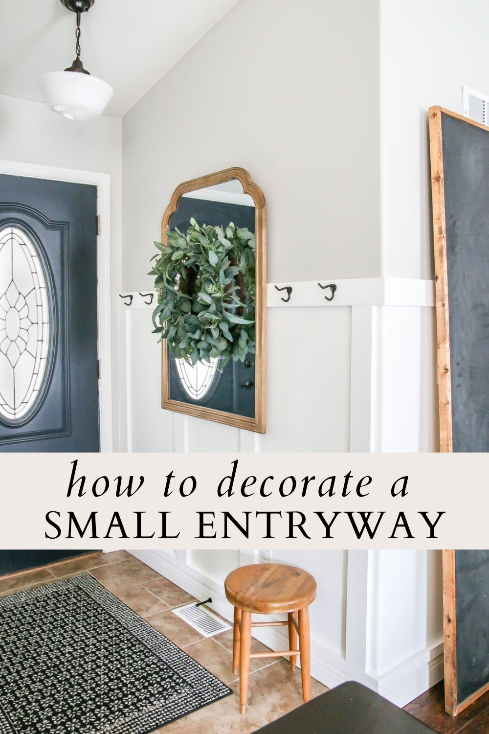 How to Decorate a Small Entryway