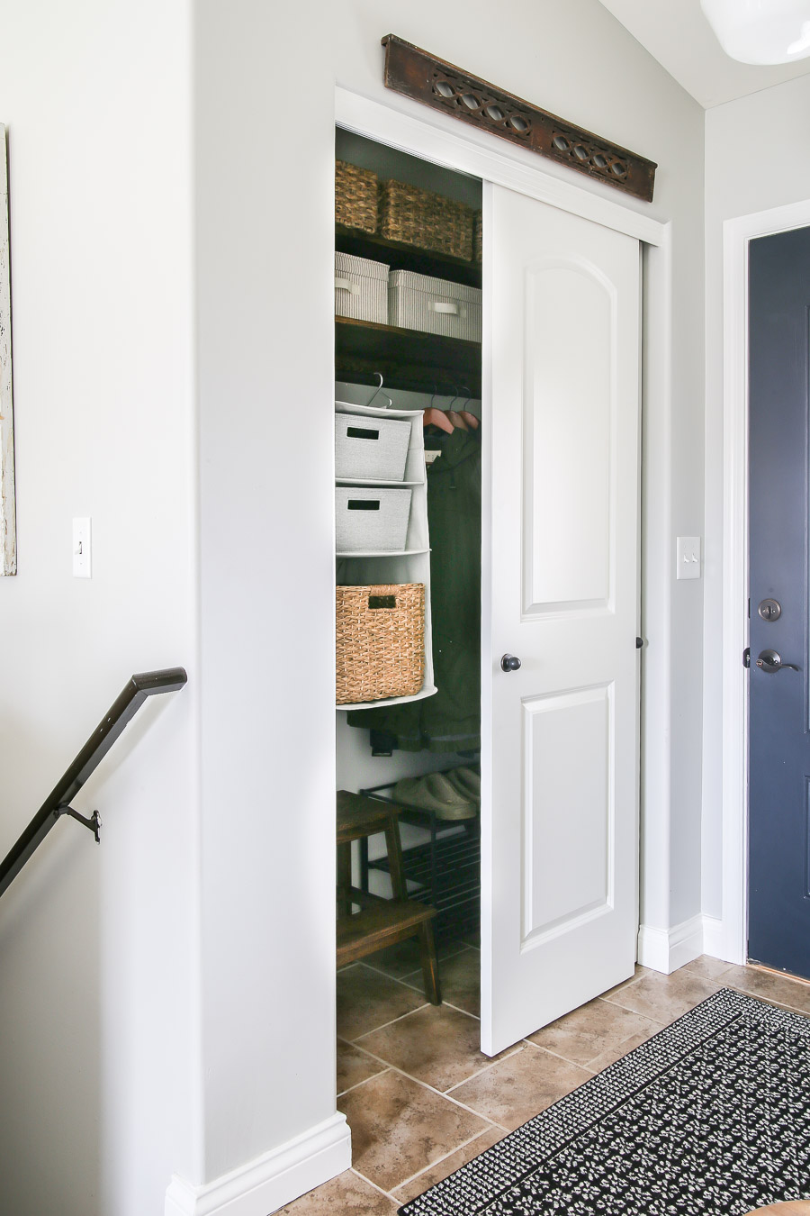 Entryway Closet Makeover