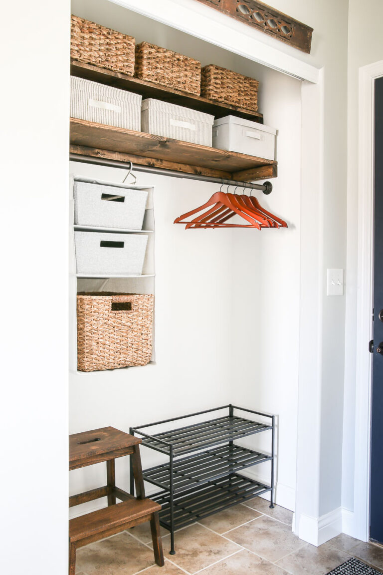 Entryway Closet Makeover