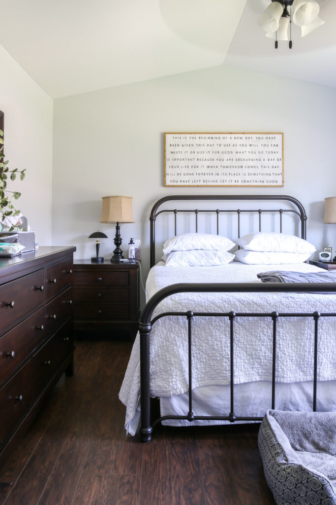 Master Bedroom Design Plans - One Room Challenge | Little Glass Jar