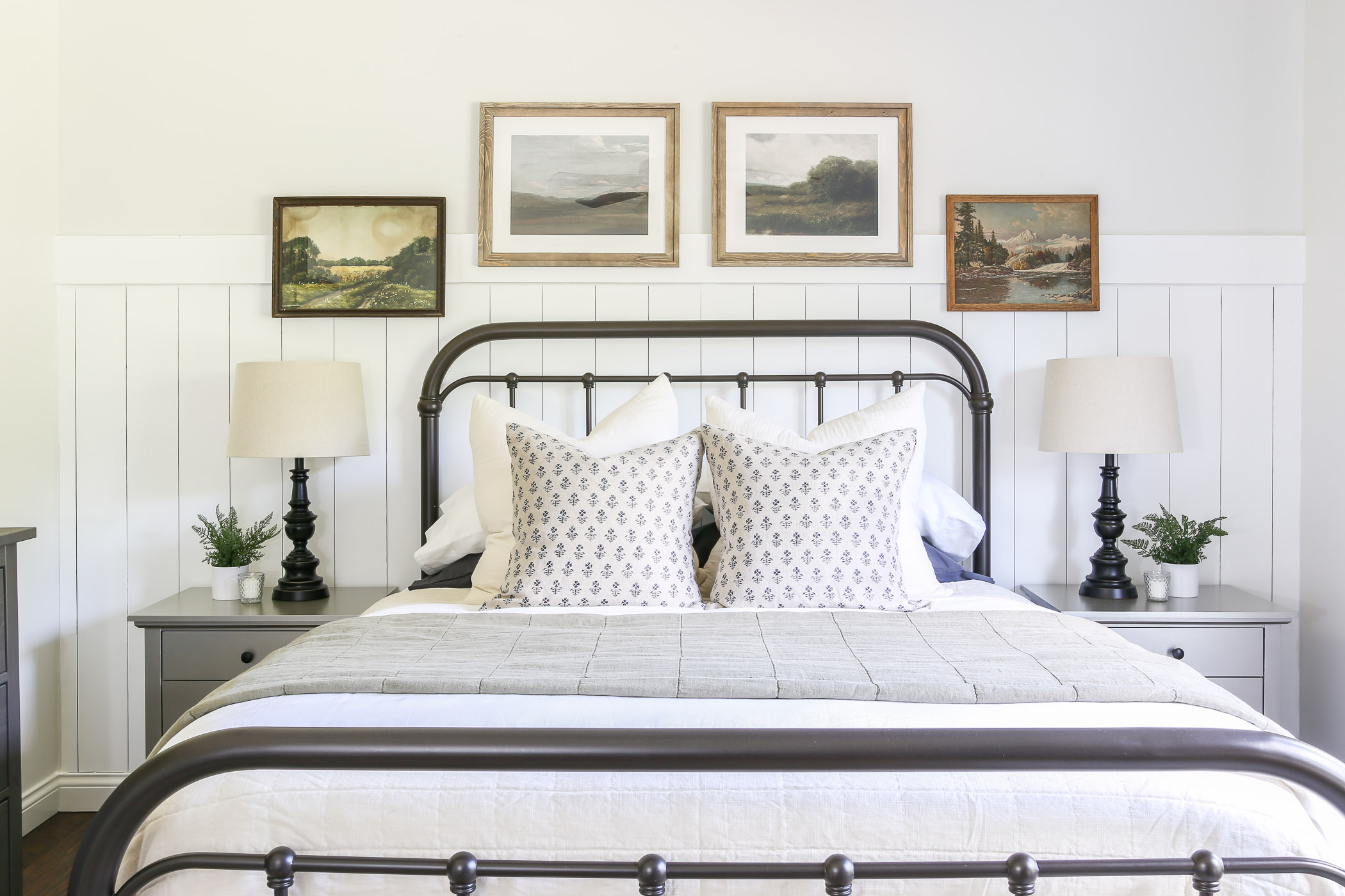 Cozy Vintage Master Bedroom Makeover