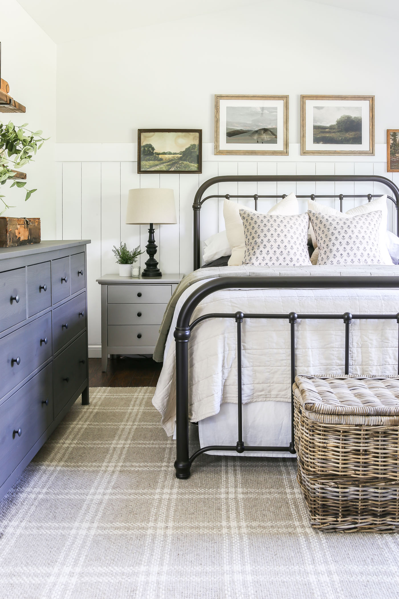 Cozy Vintage Master Bedroom Makeover