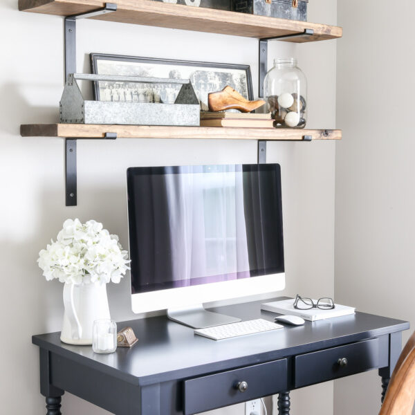 Guest Bedroom Office Nook