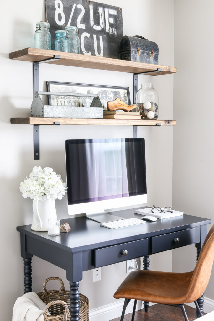 Guest Bedroom Office Nook