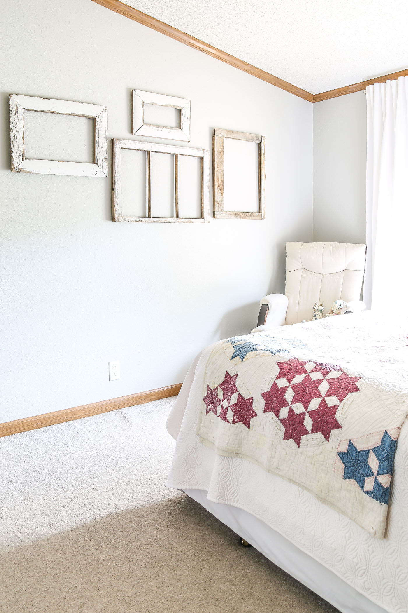 Bedroom Mini Makeover at My In-Laws House