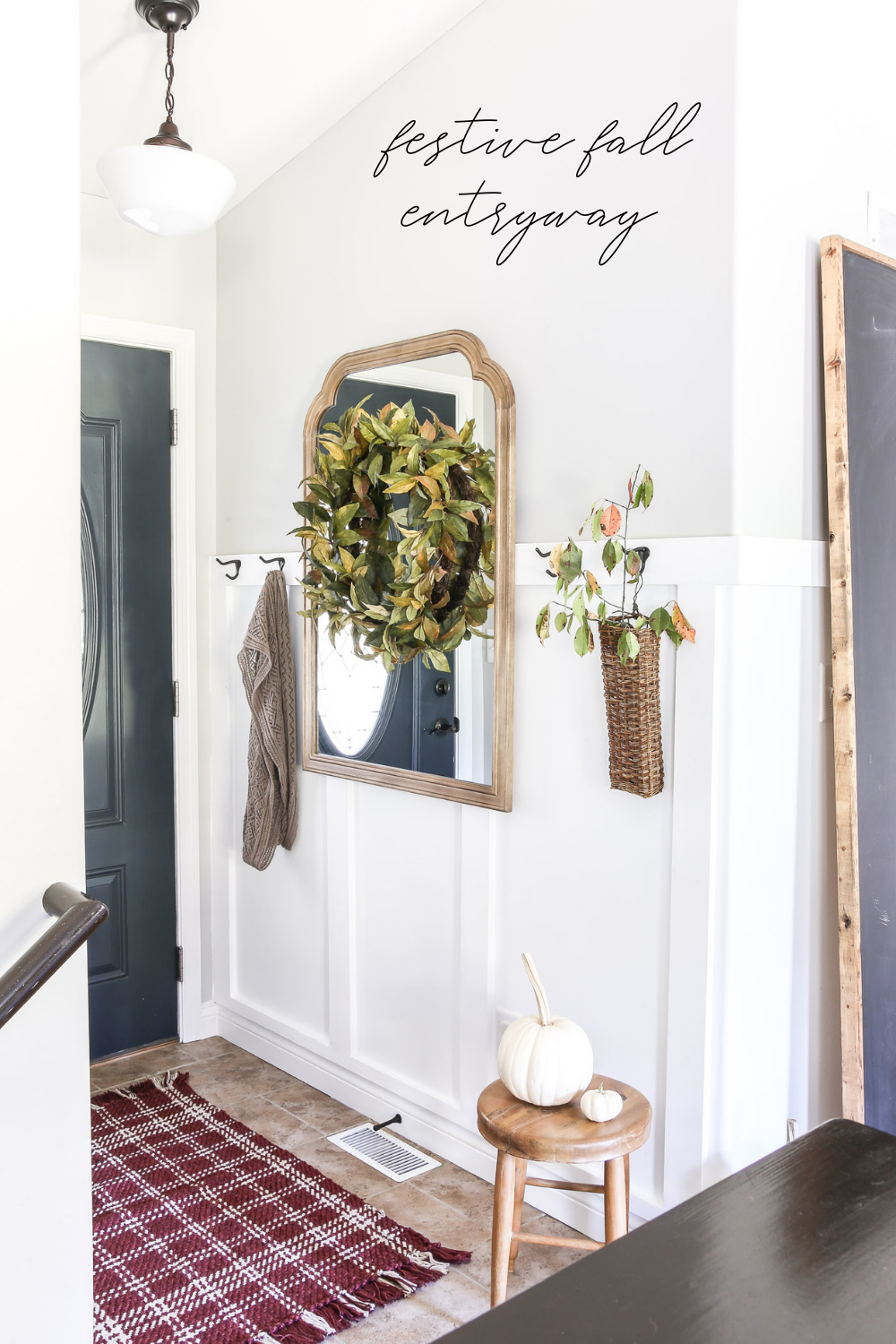 Festive Fall Entryway