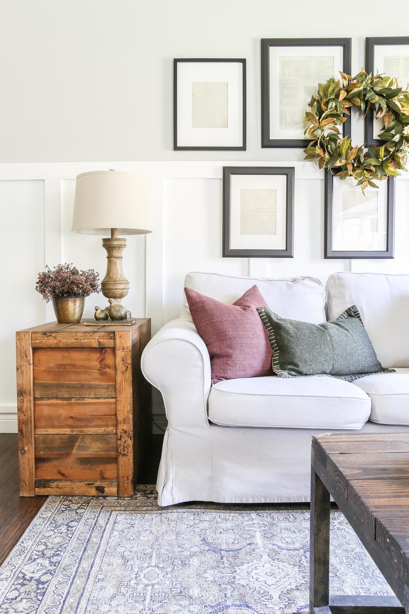 Moody Fall Living Room