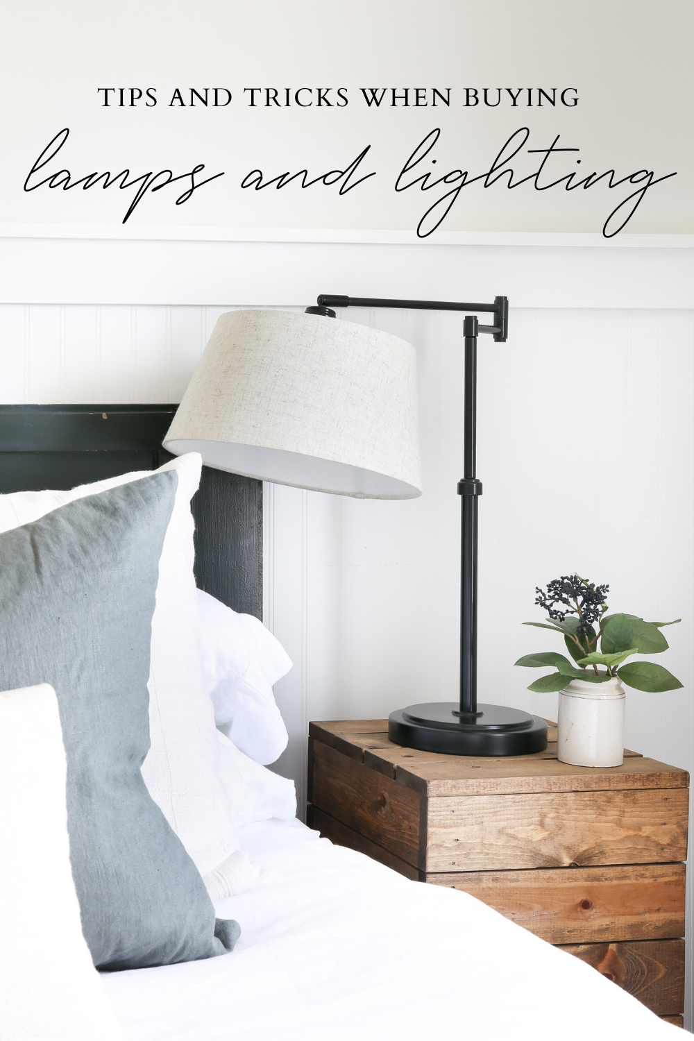 Tips and tricks when buying lamps and lighting