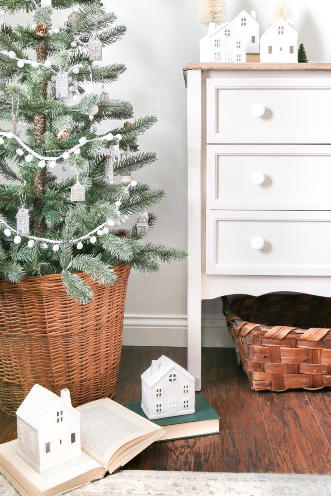 Toddler Mini House Christmas Tree | Little Glass Jar