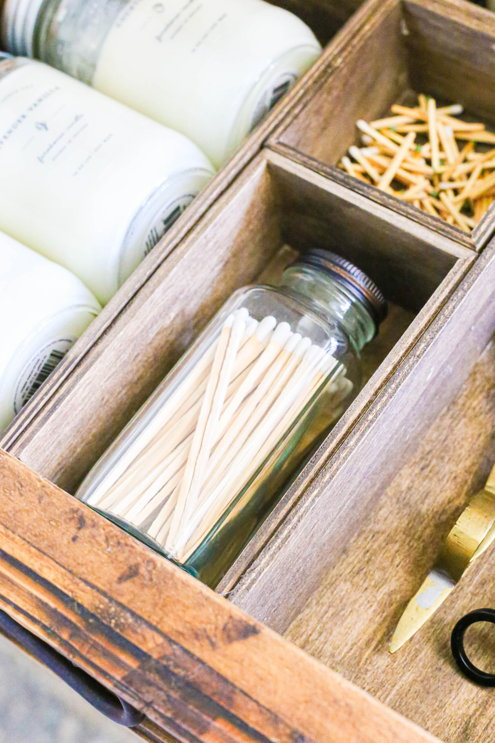 How to Store and Organize Candles