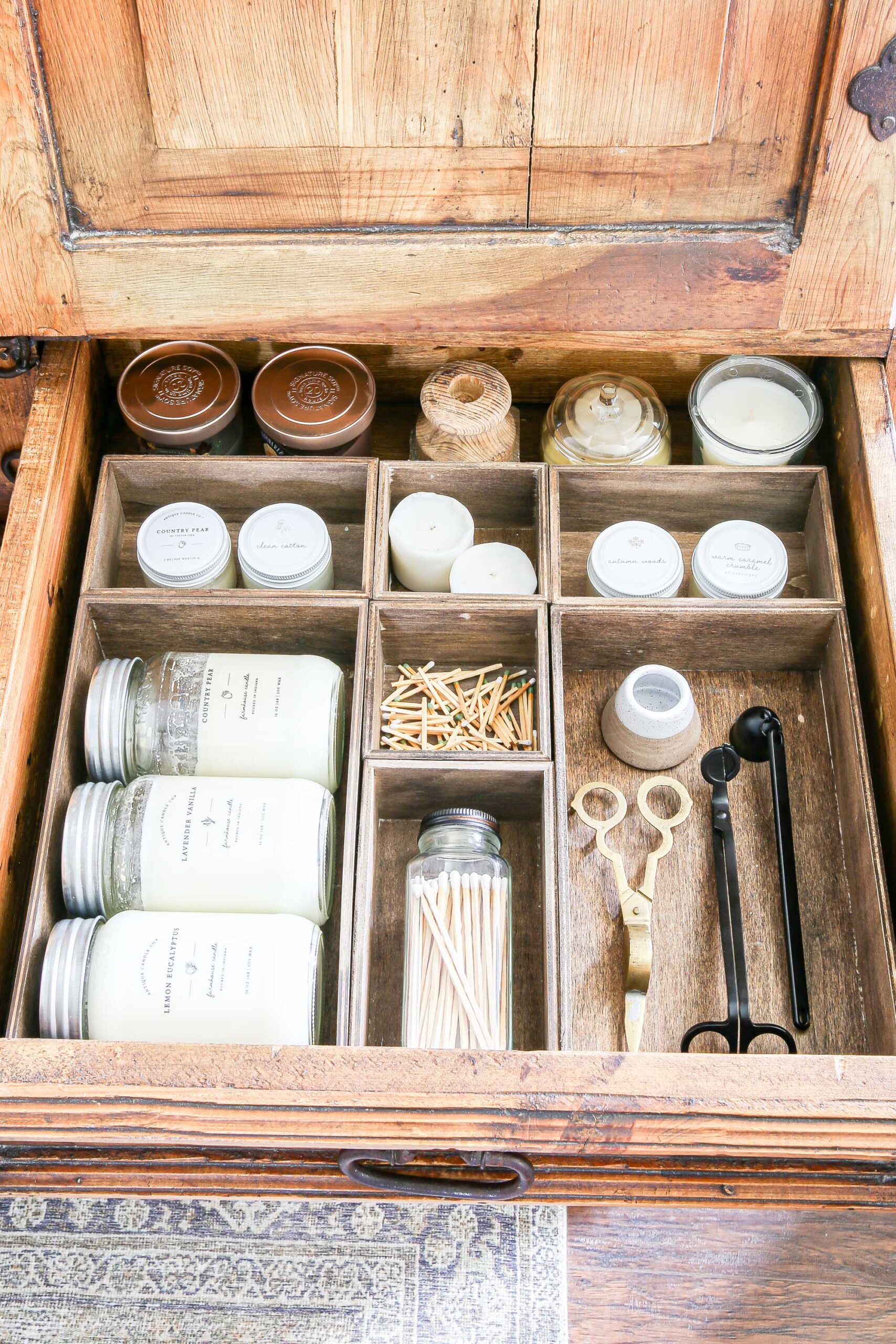 ORGANIZE/CLEAN WITH ME, Candle Supplies Storage Tour