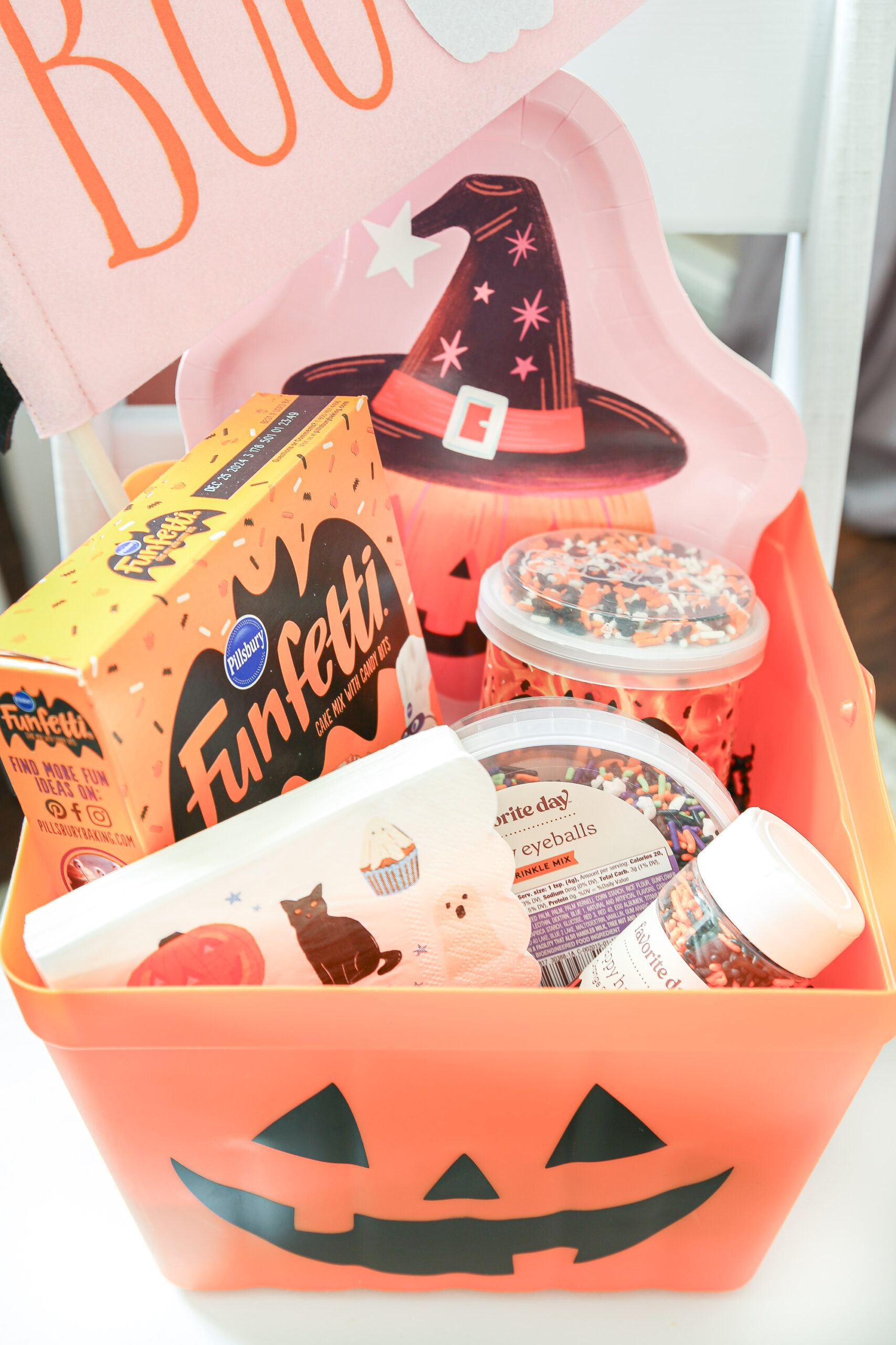 Halloween Boo Basket Ideas for Kids