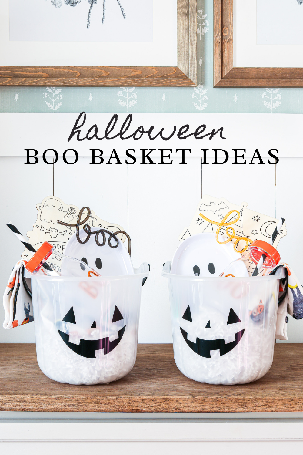 Halloween Boo Basket Ideas