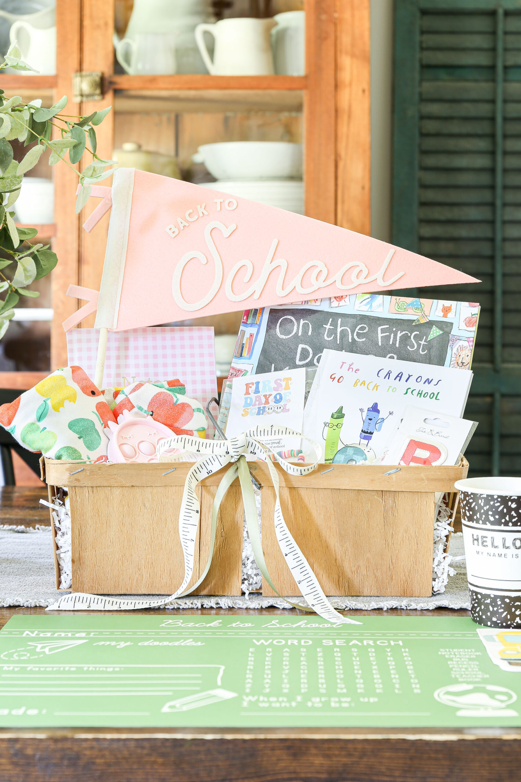 Back to School Basket