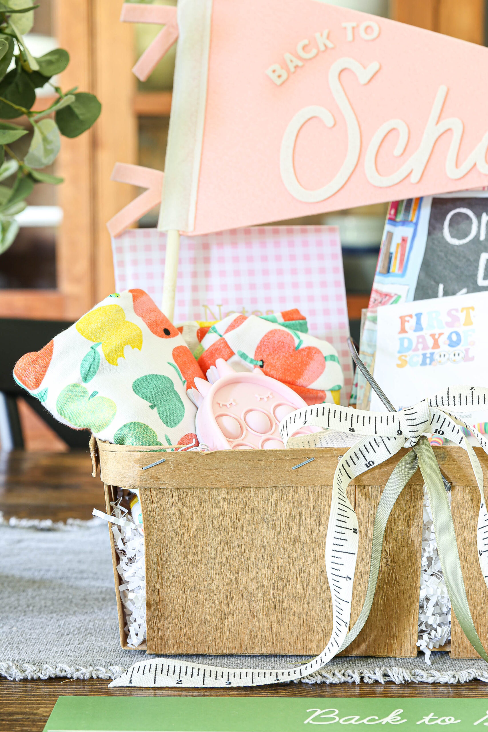 Back to School Basket
