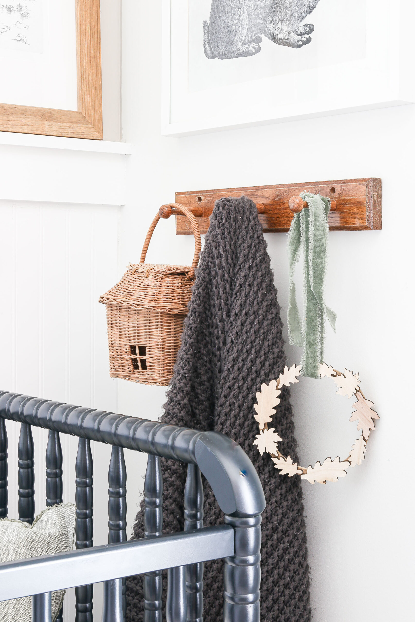 DIY Wooden Leaf Fall Wreath