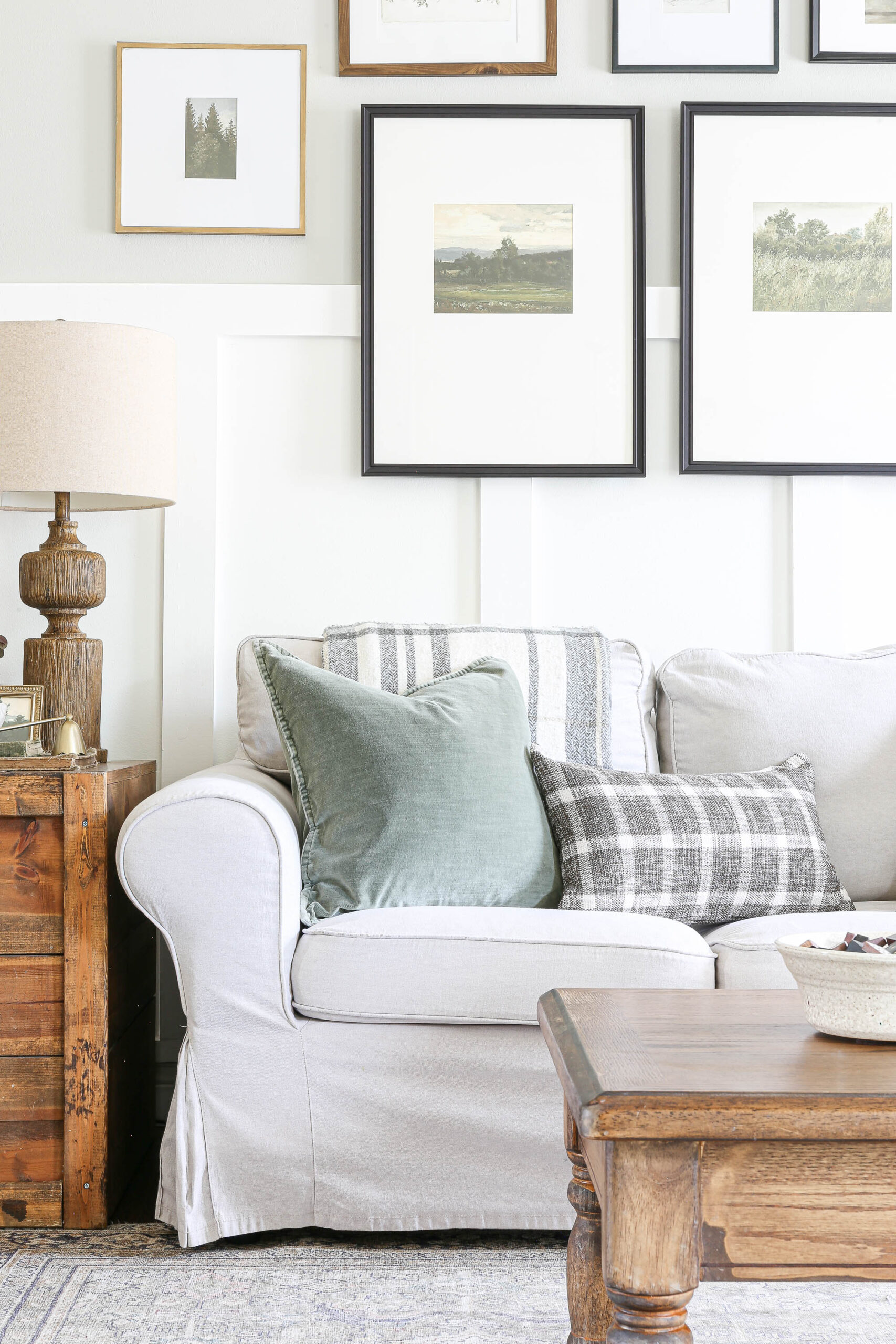 Cozy Fall Home Tour- Neutral and Warm Living Room and Dining Room Ideas