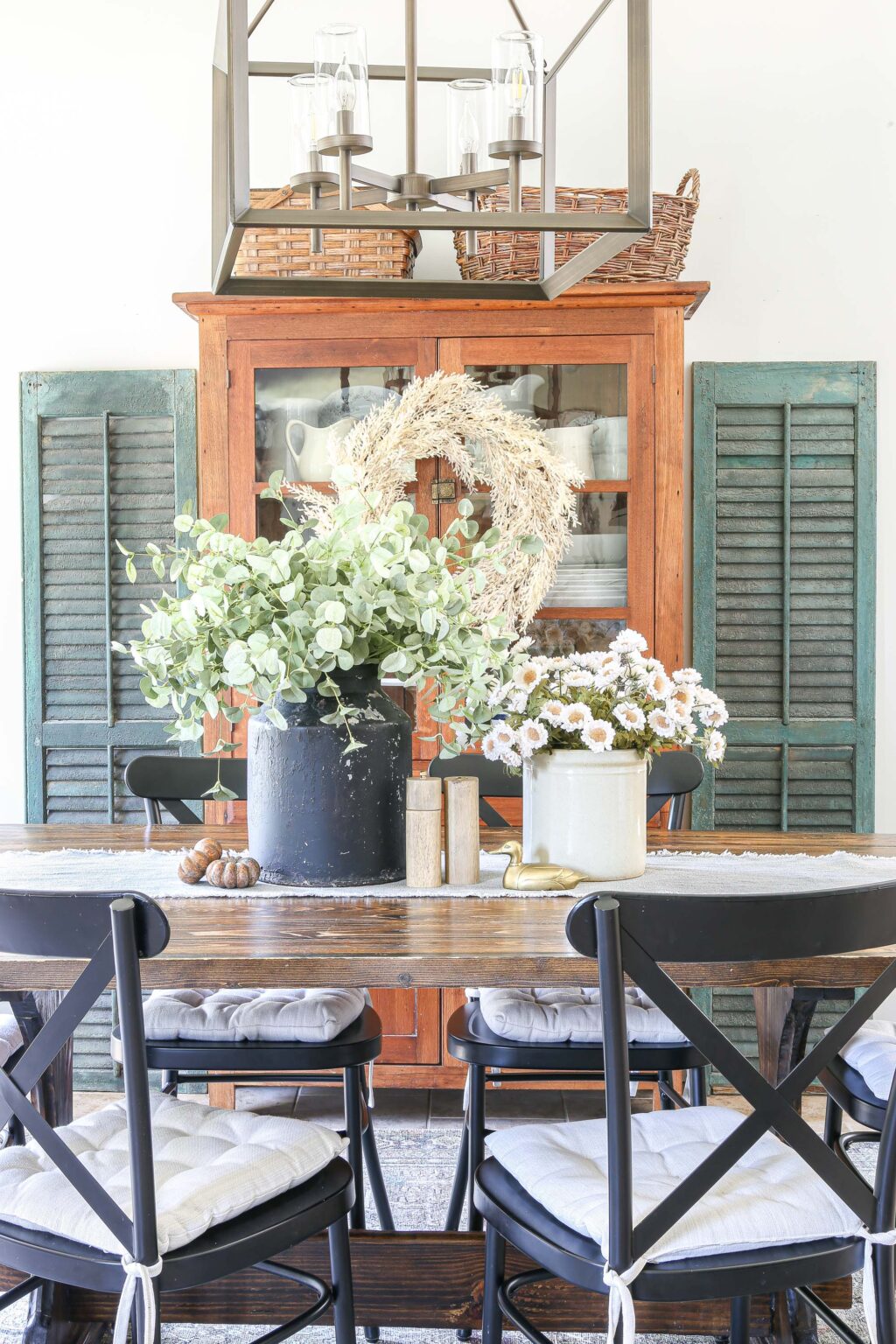 Cozy Fall Home Tour: Neutral and Warm Living Room and Dining Room ...