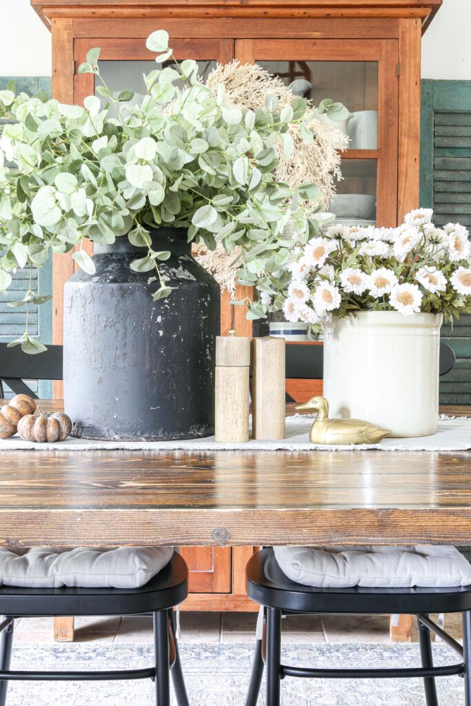 Cozy Fall Home Tour: Neutral and Warm Living Room and Dining Room ...