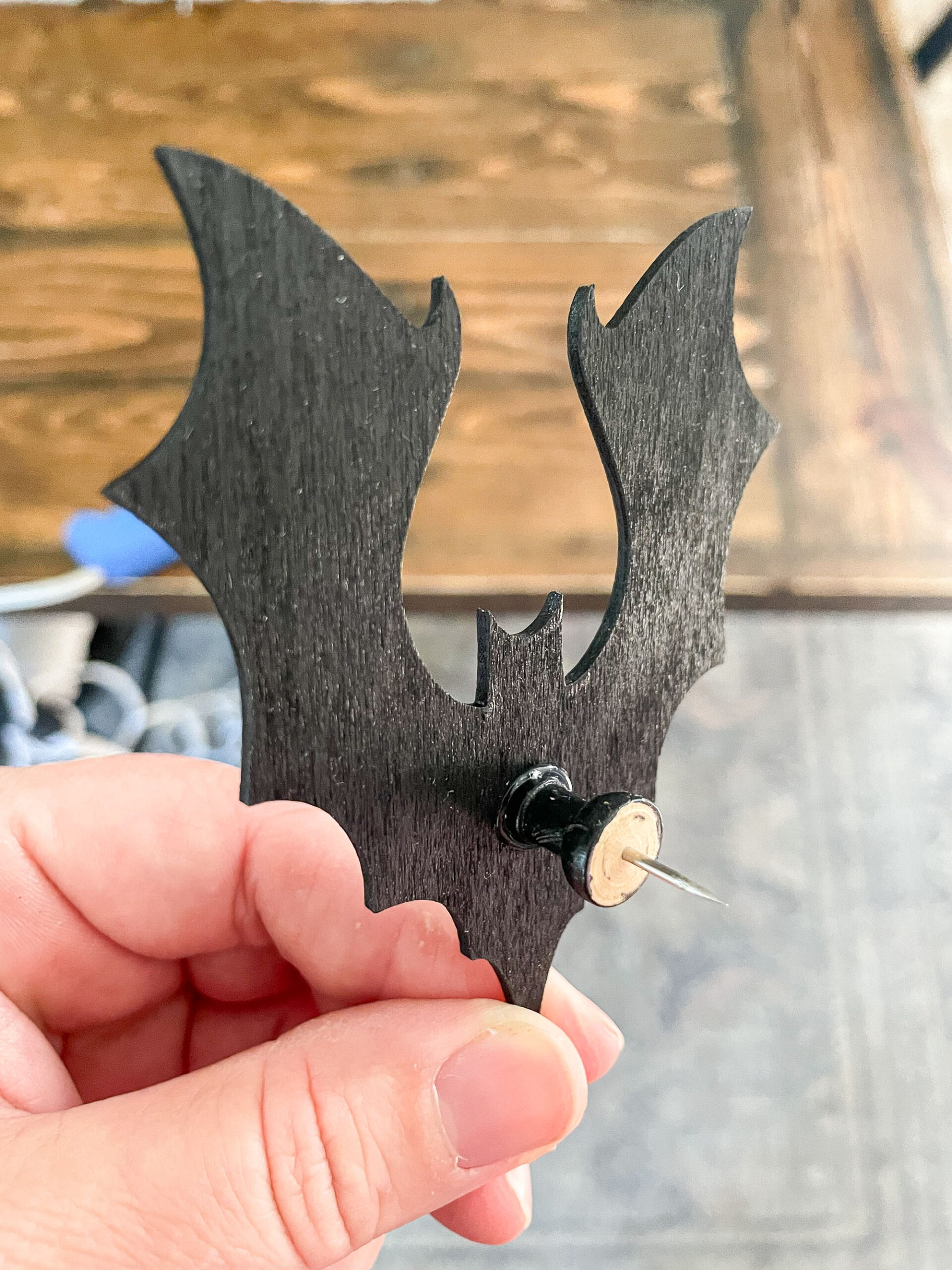 DIY Halloween Pumpkin Stakes