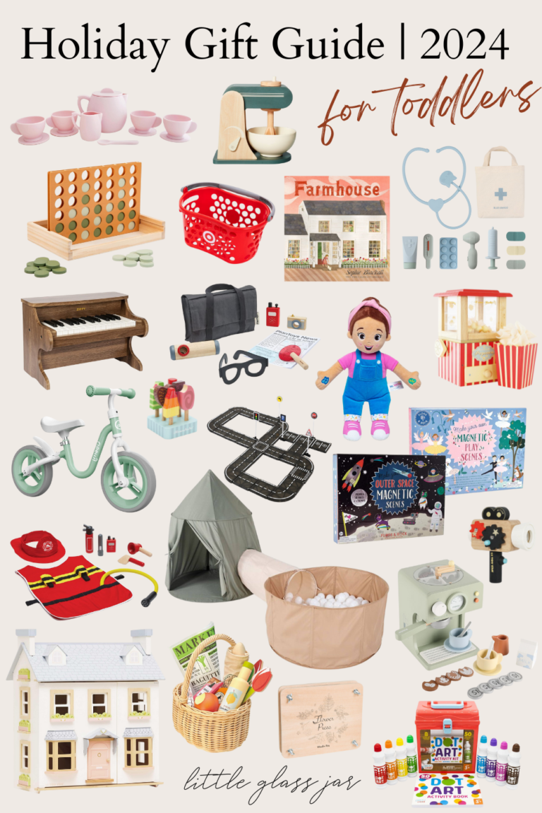 Holiday Gift Guide for Toddlers 2024 Little Glass Jar